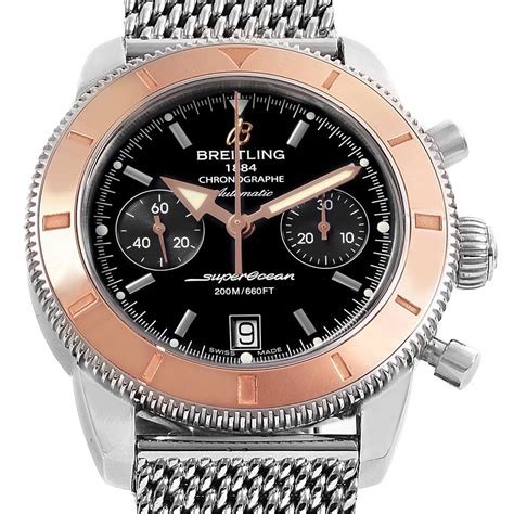 breitling uhr damen rose gold|breitling superocean 44 rose gold.